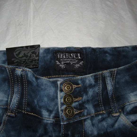 NWT THRILL Distressed Skinny Pants Size XL - Picture 5 of 5